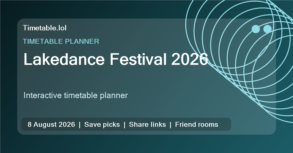 Lakedance Festival 2026